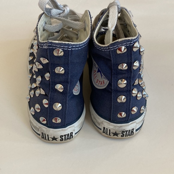 Converse All Star Studded, Distressed High Tops - Picture 9 of 11